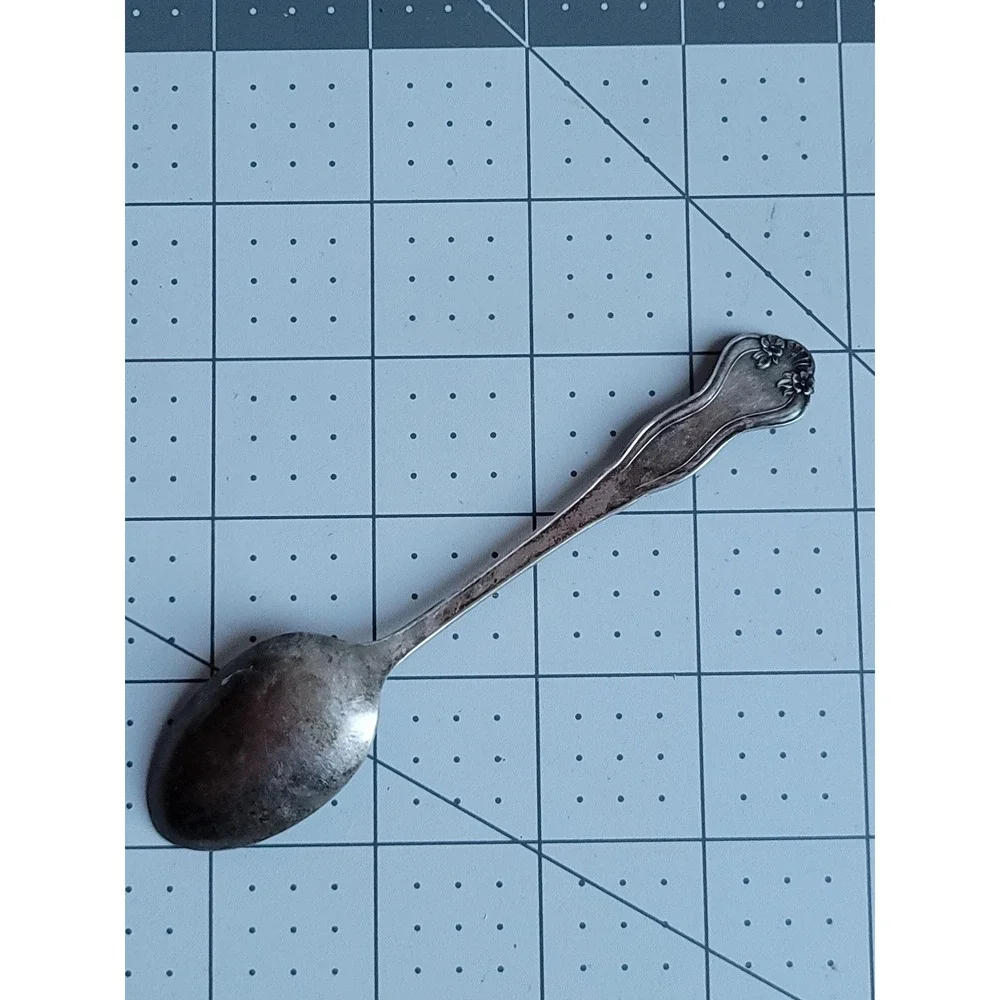 5TH Street Store Los Angeles CA Souvenir Spoon Silver Plated Antique